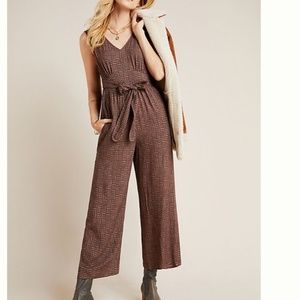 Anthropologie Radley Abstract Wide-Leg Jumpsuit